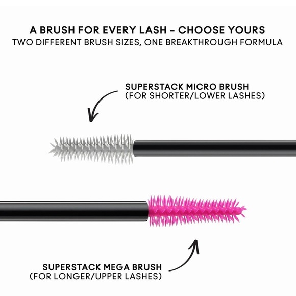 LAST 1! MAC MacStack Mascara MICRO BRUSH BLACK 👁️ NEW Stack - Picture 4 of 6